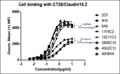 Serum titer after hPTX-LNP immunization